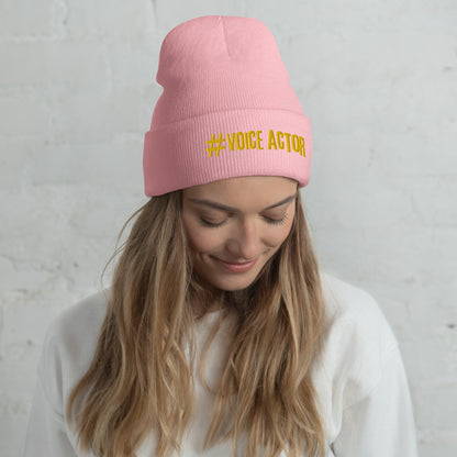 SOTVO Booth Wear: Voice-Over Actor: Classic Stylish Cuffed Beanie