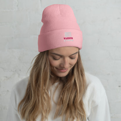 SOTVO Booth Wear: V.O. Booth Warrior: Pink: Classic Stylish Cuffed Beanie