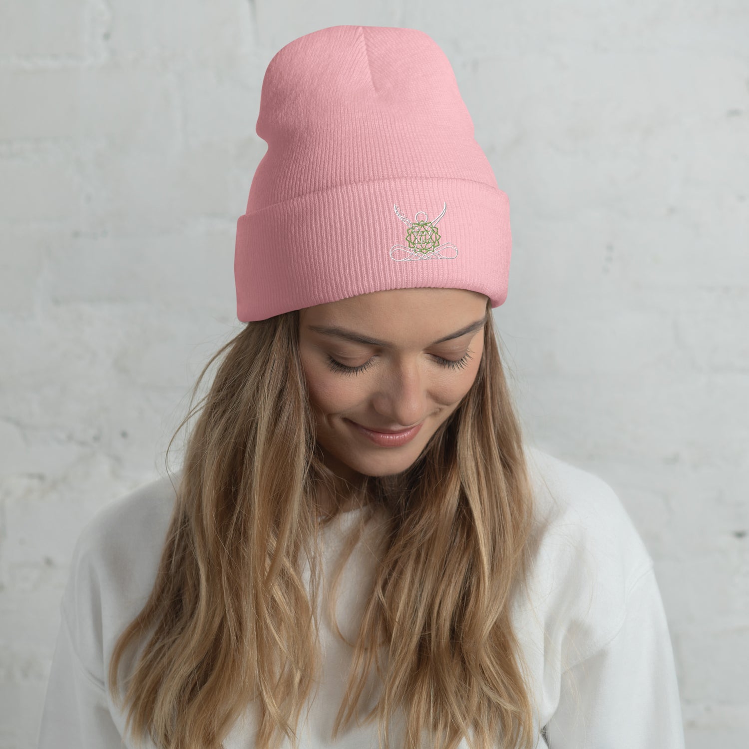 Motivational 4th Heart Chakra: Classic Stylish Cuffed Beanie