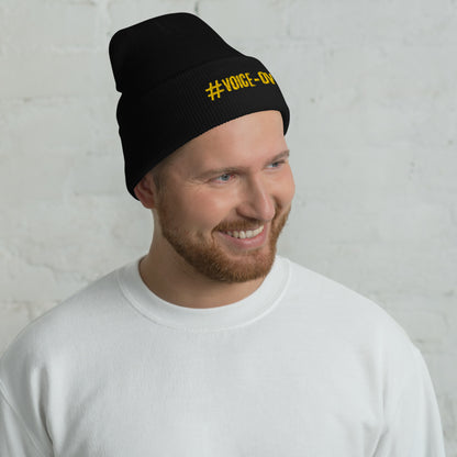 SOTVO Booth Wear: Voice-Over Actor: Classic Stylish Cuffed Beanie