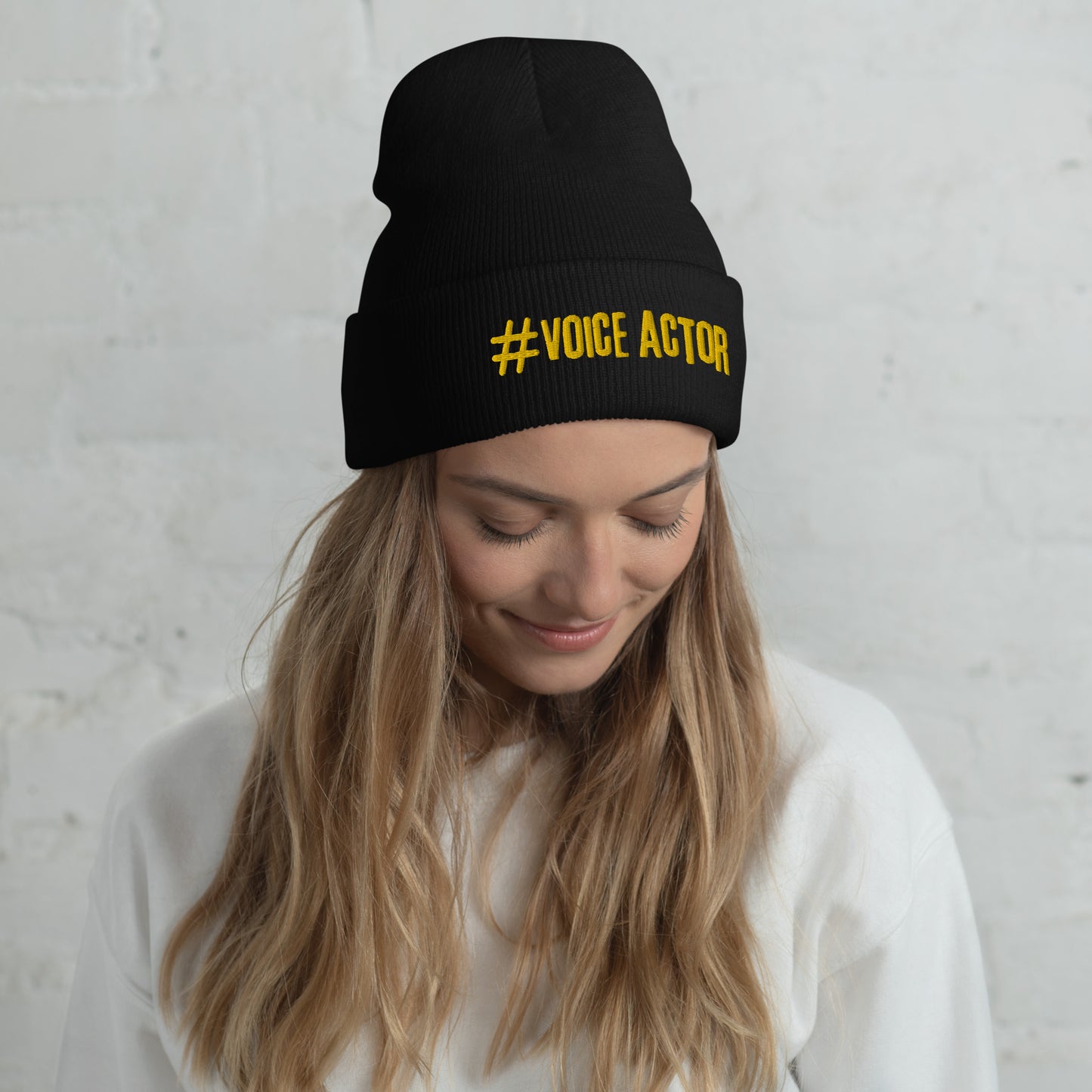 SOTVO Booth Wear: Voice-Over Actor: Classic Stylish Cuffed Beanie