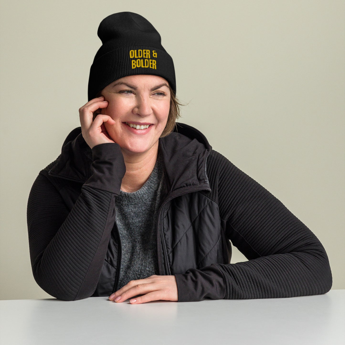 Older Bolder: Lucky Cuffed Beanie