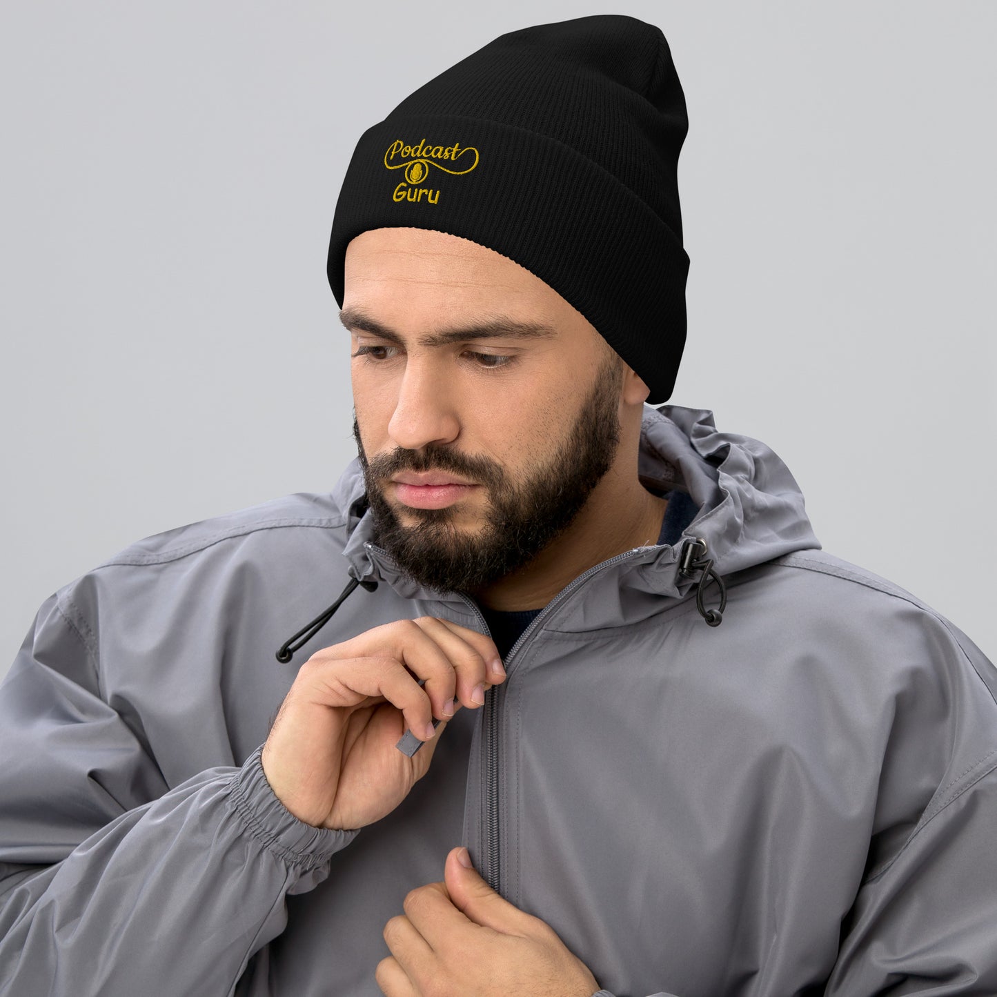 Podcast Guru: Classic Stylish Cuffed Beanie