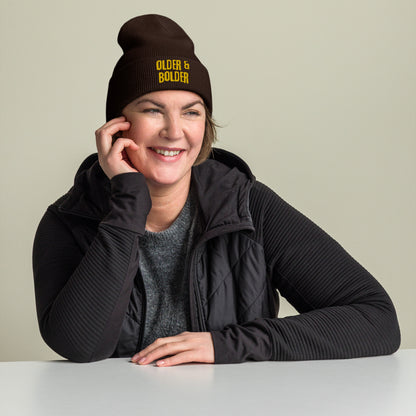 Older Bolder: Lucky Cuffed Beanie