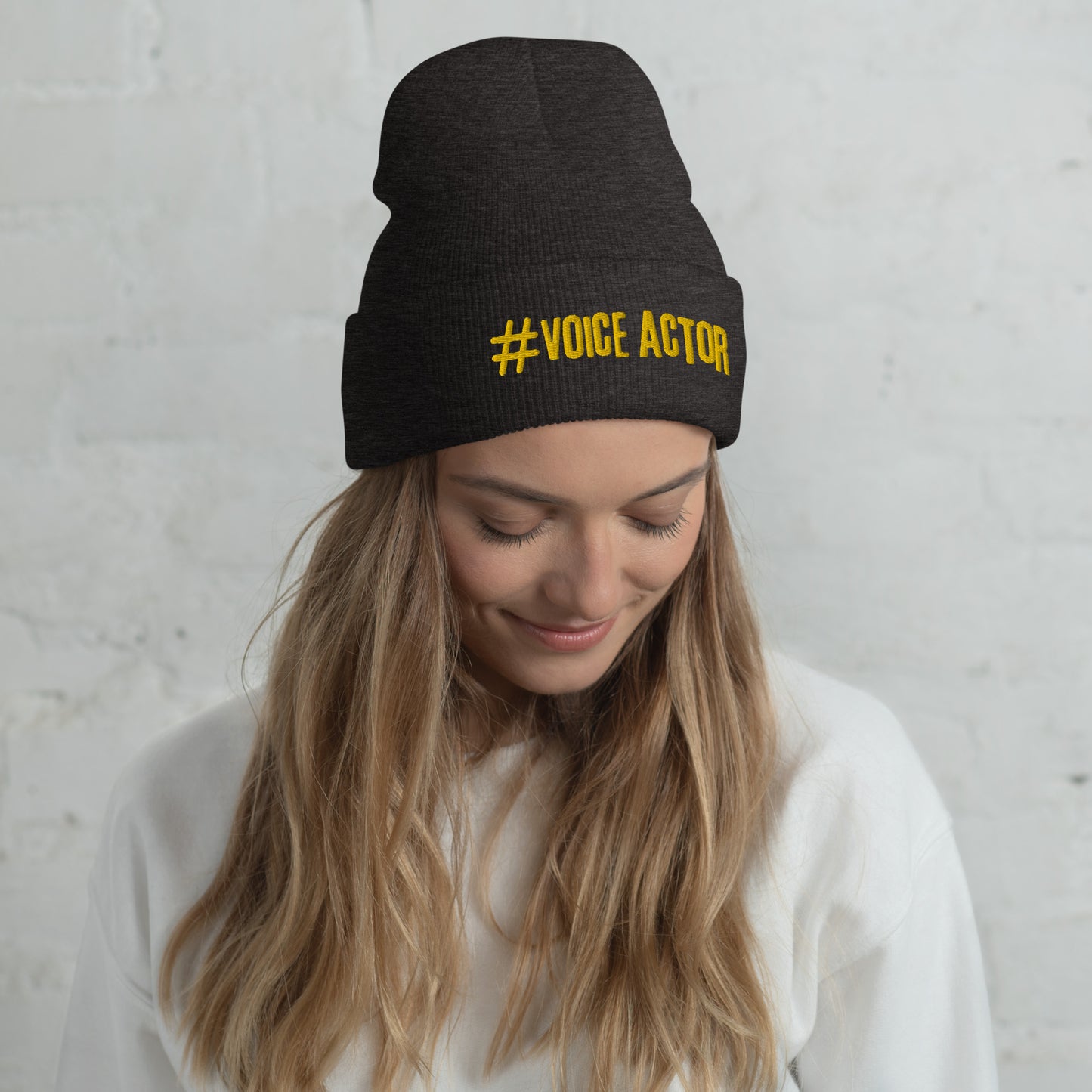 SOTVO Booth Wear: Voice-Over Actor: Classic Stylish Cuffed Beanie