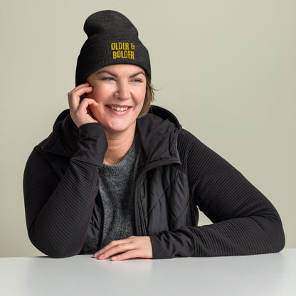 Older Bolder: Lucky Cuffed Beanie