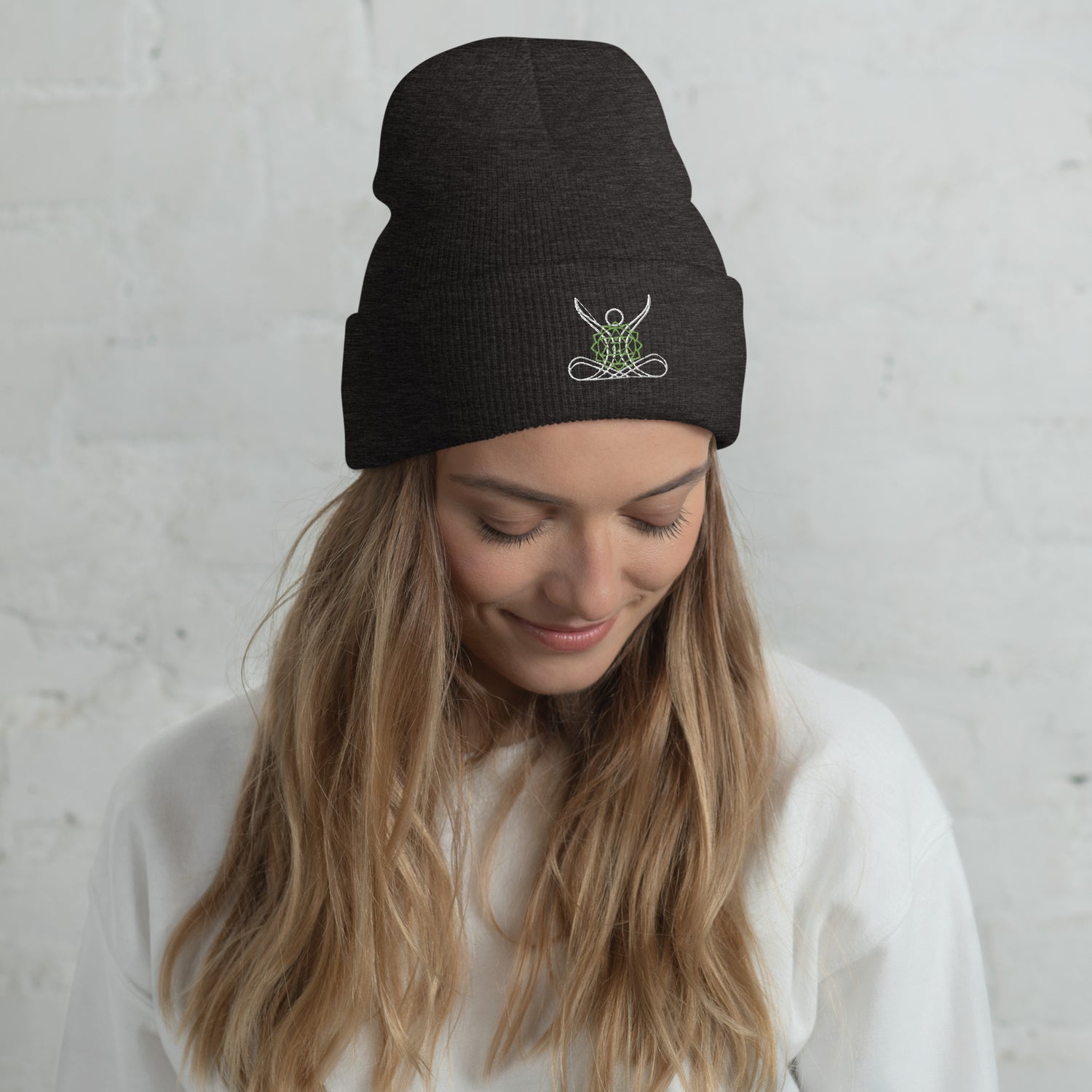 Motivational 4th Heart Chakra: Classic Stylish Cuffed Beanie