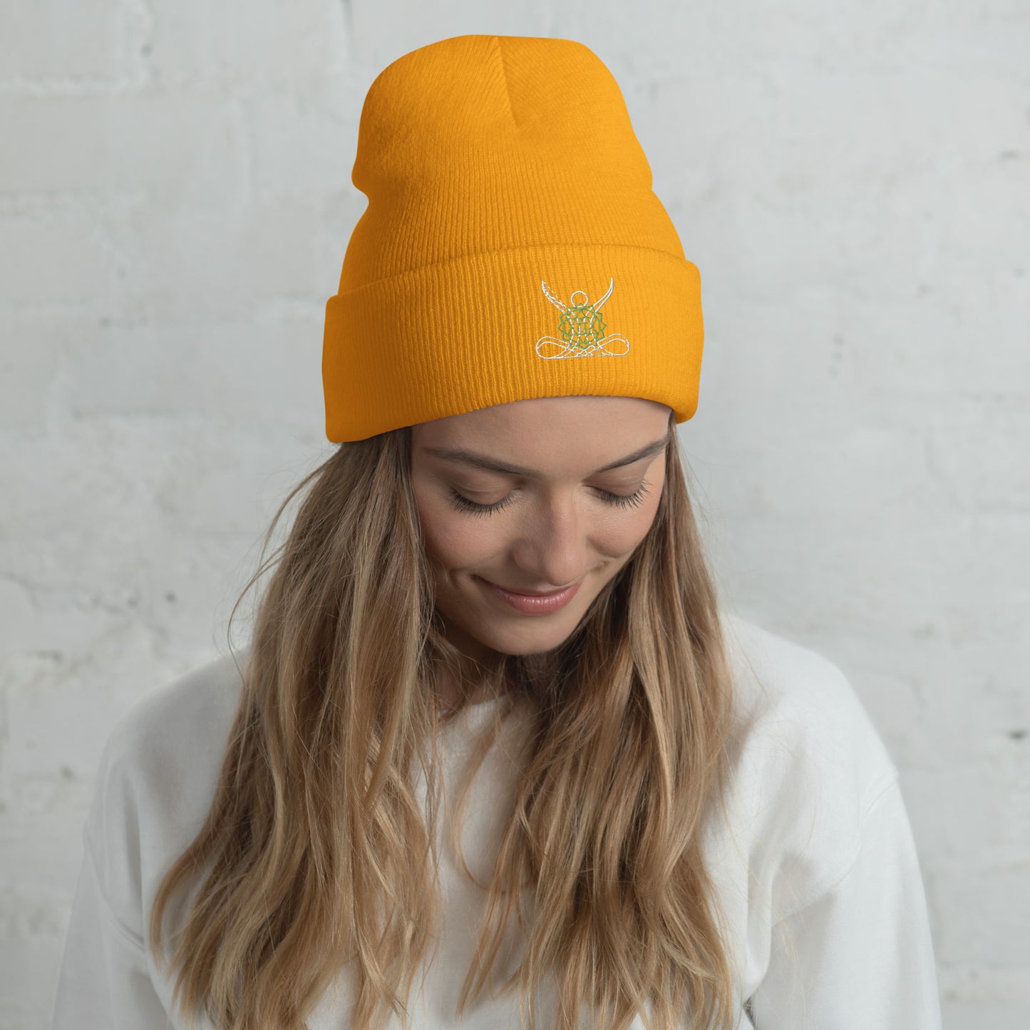 Motivational 4th Heart Chakra: Classic Stylish Cuffed Beanie