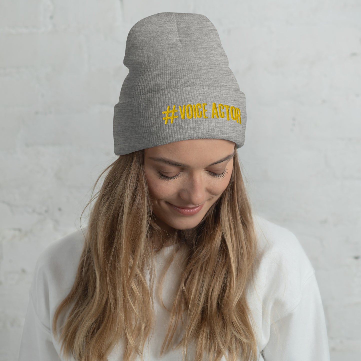 SOTVO Booth Wear: Voice-Over Actor: Classic Stylish Cuffed Beanie