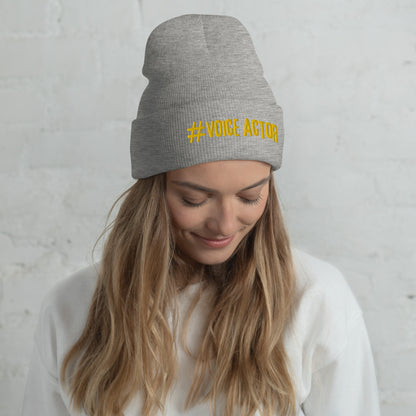 SOTVO Booth Wear: Voice-Over Actor: Classic Stylish Cuffed Beanie