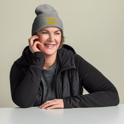 Older Bolder: Lucky Cuffed Beanie