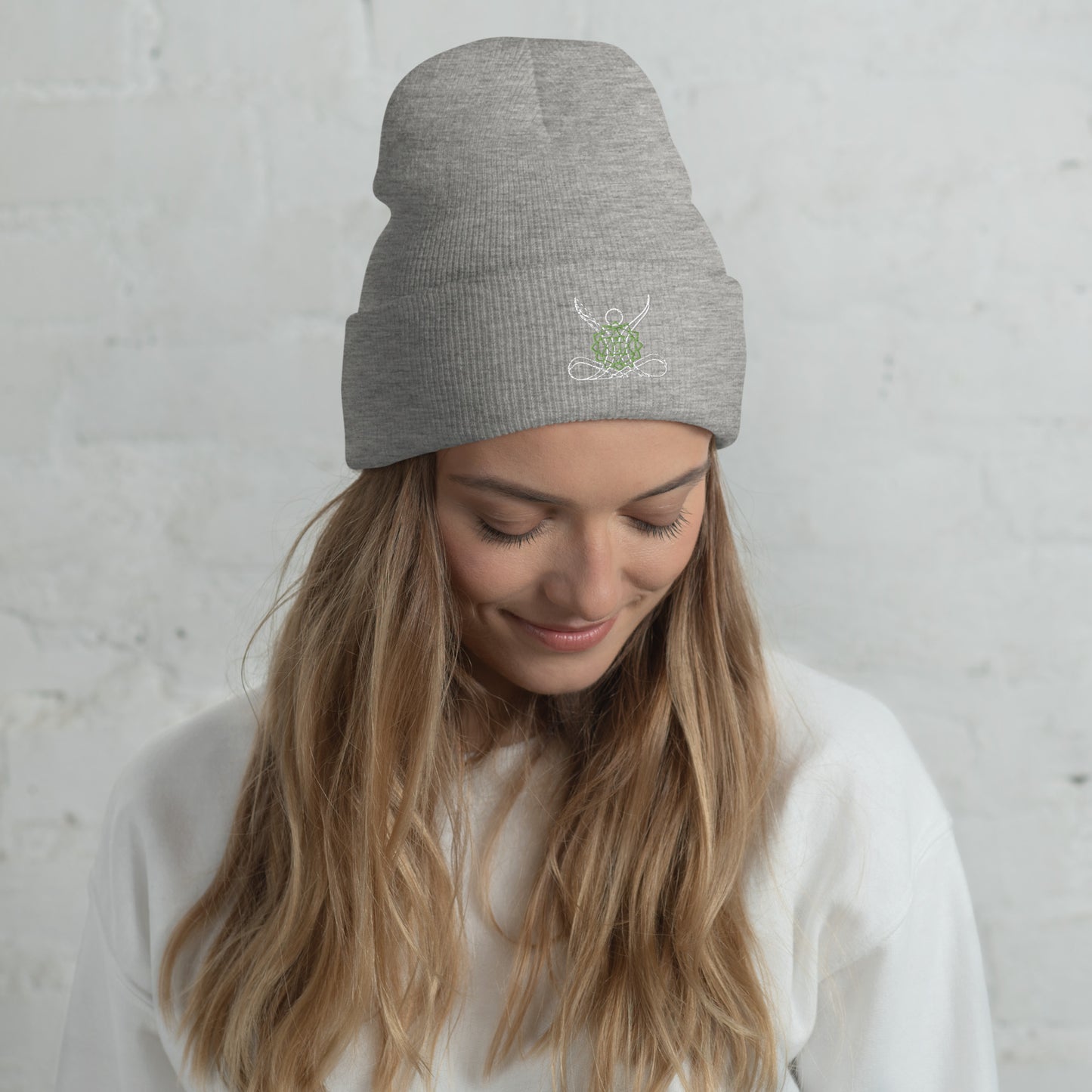 Motivational 4th Heart Chakra: Classic Stylish Cuffed Beanie