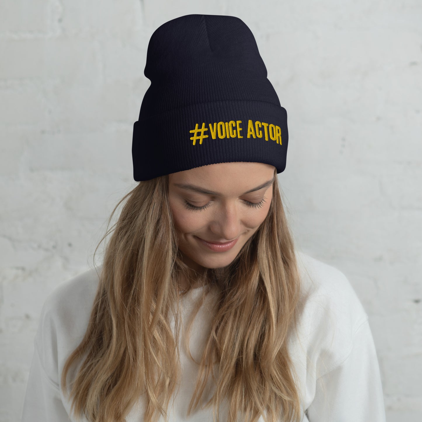 SOTVO Booth Wear: Voice-Over Actor: Classic Stylish Cuffed Beanie