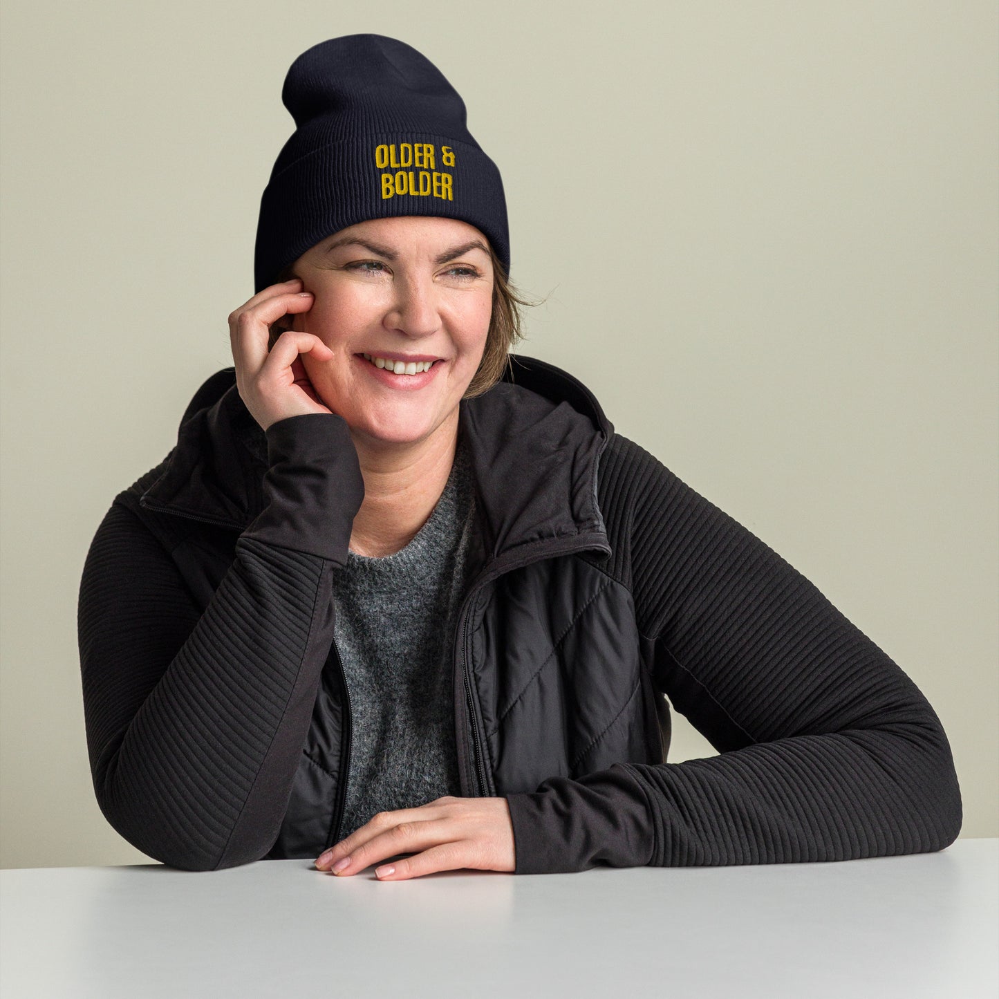 Older Bolder: Lucky Cuffed Beanie