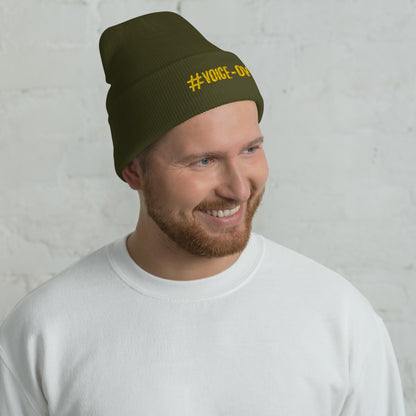 SOTVO Booth Wear: Voice-Over Actor: Classic Stylish Cuffed Beanie