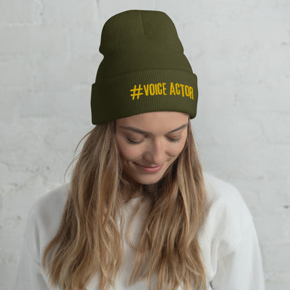 SOTVO Booth Wear: Voice-Over Actor: Classic Stylish Cuffed Beanie