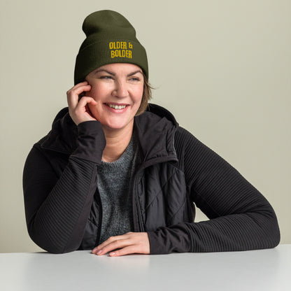 Older Bolder: Lucky Cuffed Beanie