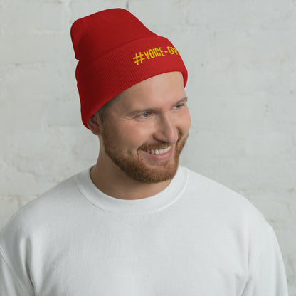 SOTVO Booth Wear: Voice-Over Actor: Classic Stylish Cuffed Beanie