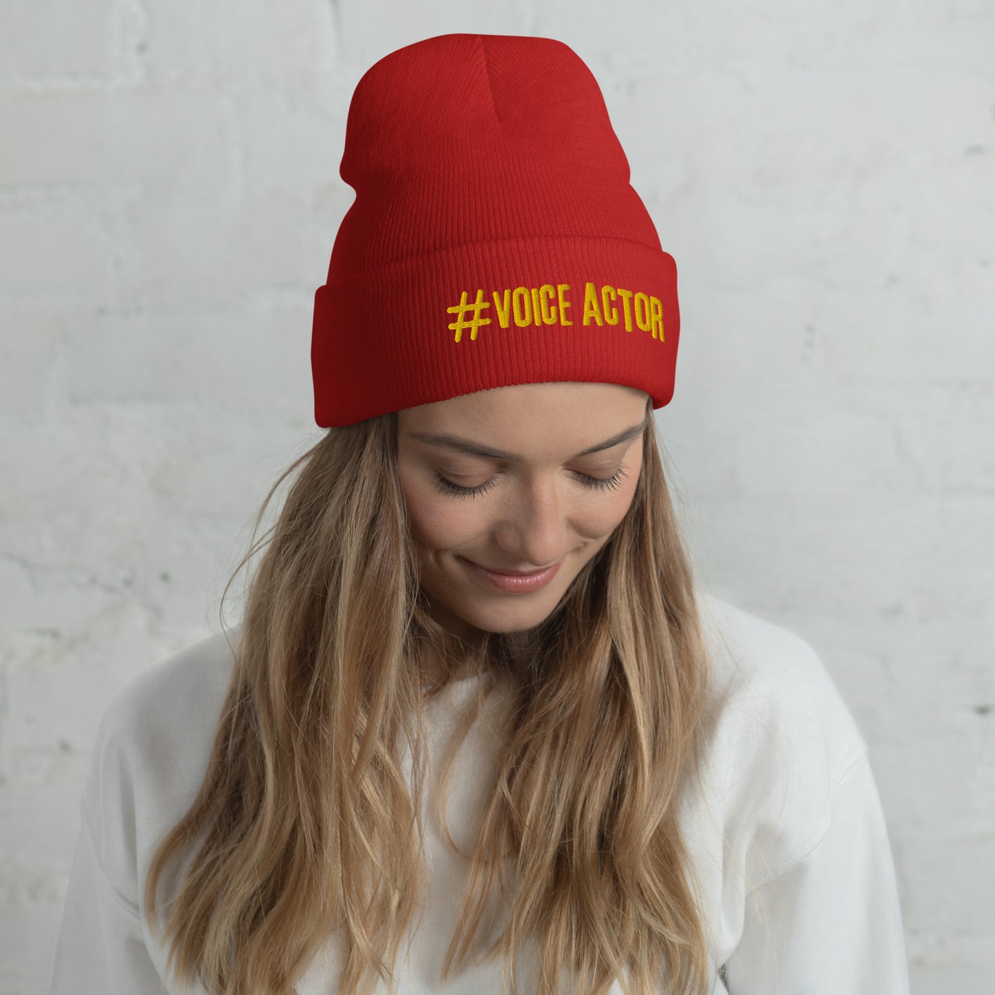 SOTVO Booth Wear: Voice-Over Actor: Classic Stylish Cuffed Beanie