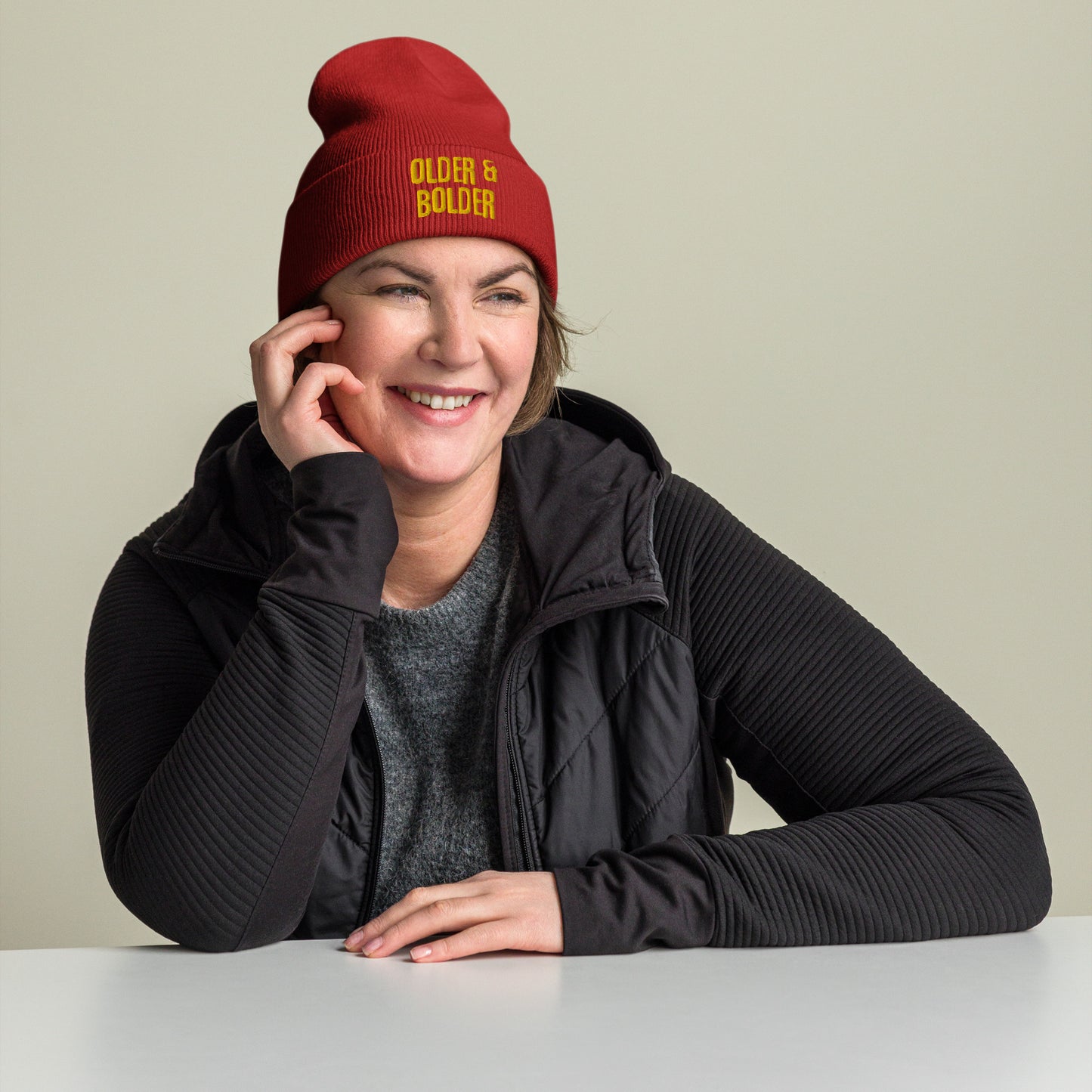 Older Bolder: Lucky Cuffed Beanie
