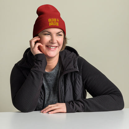 Older Bolder: Lucky Cuffed Beanie