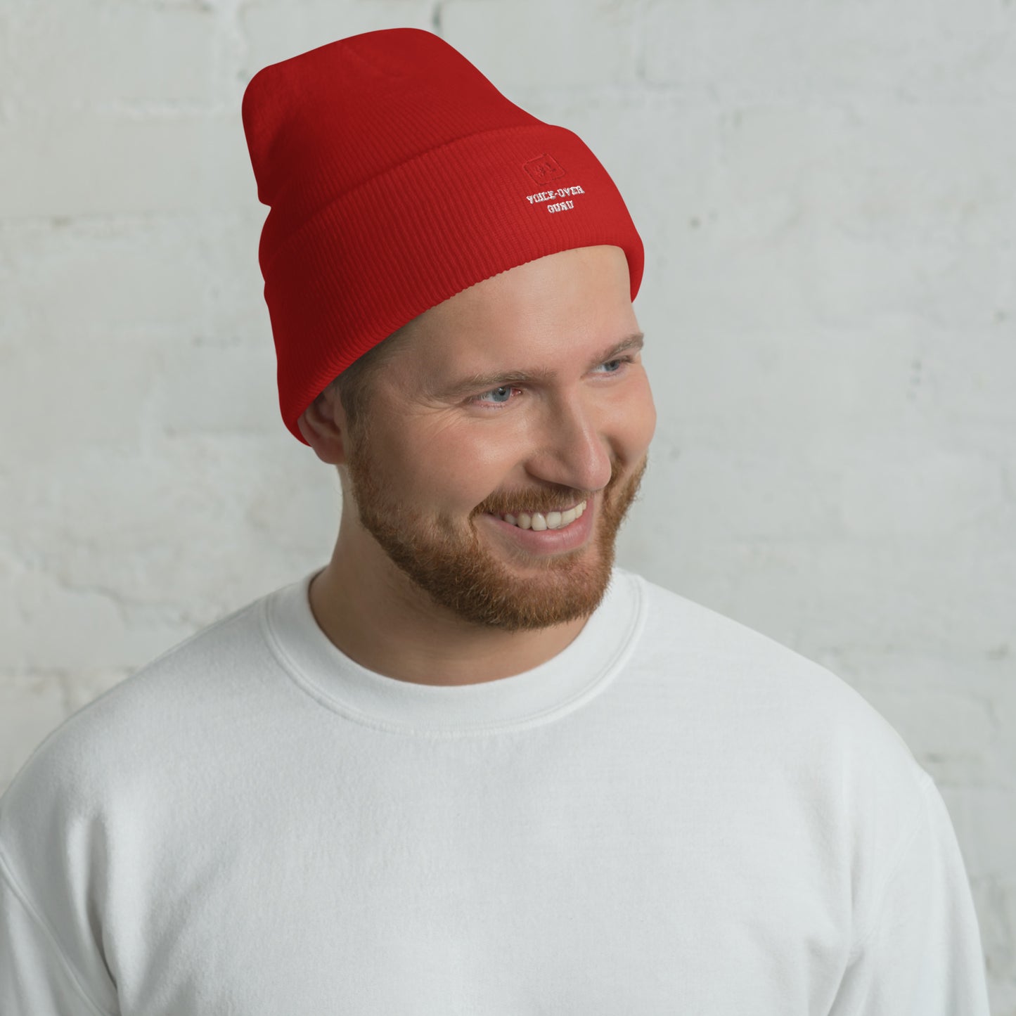 SOTVO Booth Wear: #1 Voice Over Guru Classic Stylish Cuffed Beanie