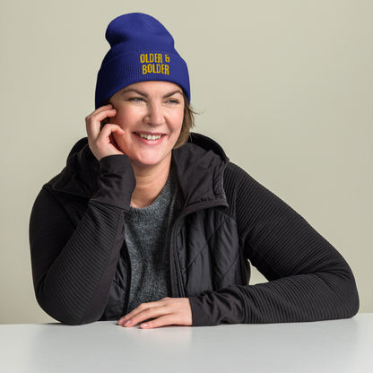 Older Bolder: Lucky Cuffed Beanie