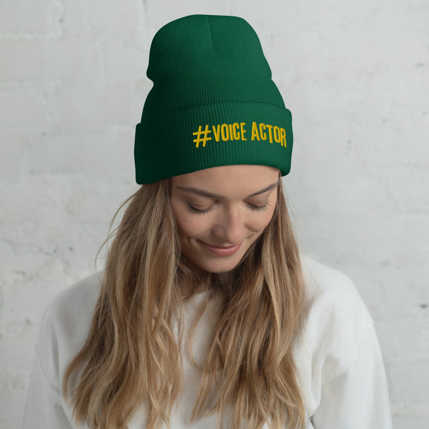 SOTVO Booth Wear: Voice-Over Actor: Classic Stylish Cuffed Beanie