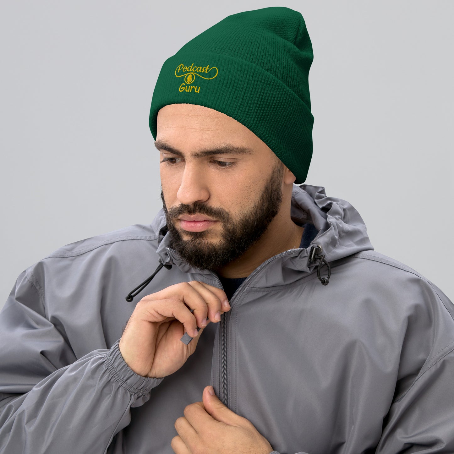 Podcast Guru: Classic Stylish Cuffed Beanie