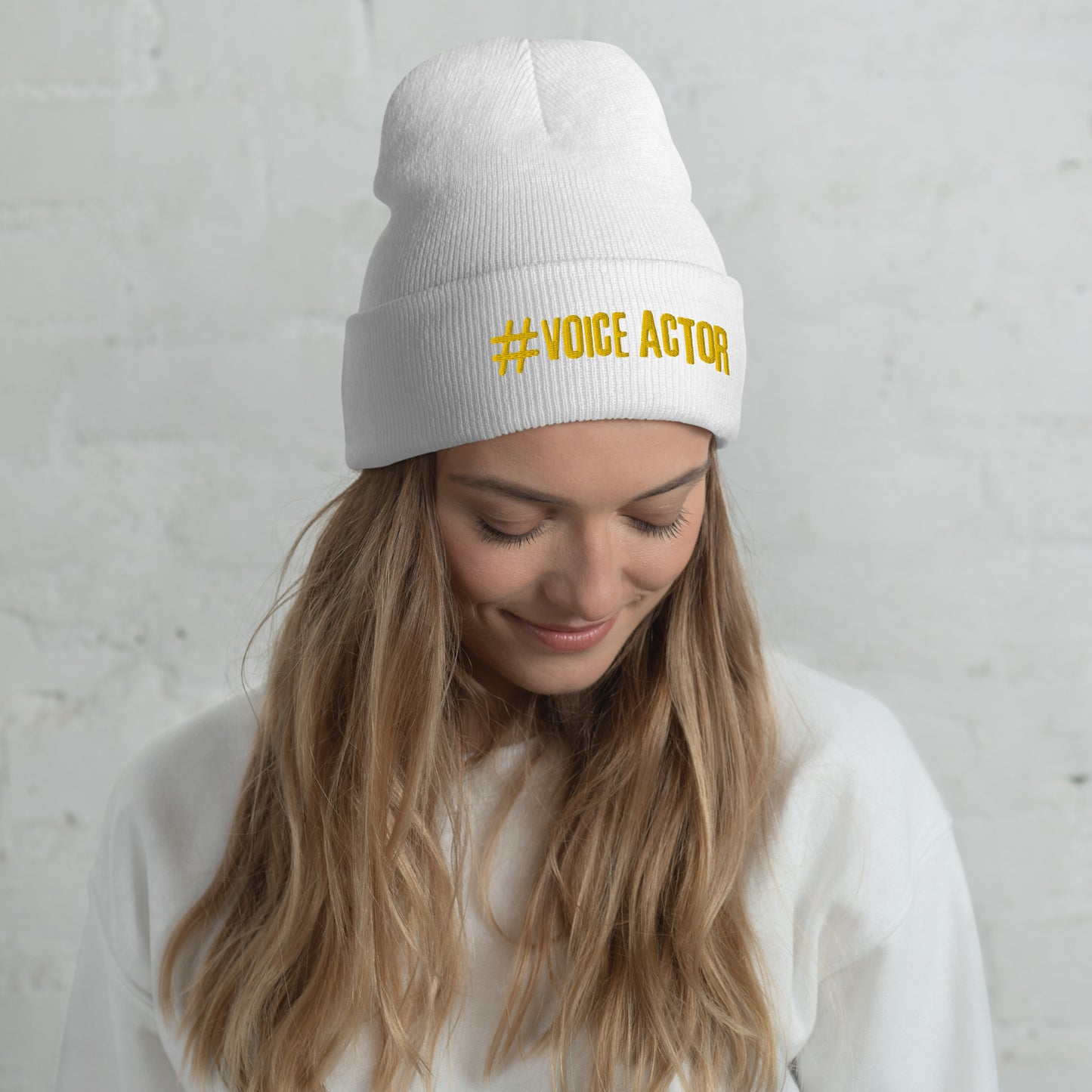 SOTVO Booth Wear: Voice-Over Actor: Classic Stylish Cuffed Beanie