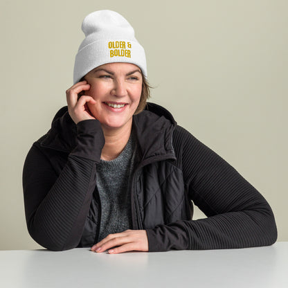 Older Bolder: Lucky Cuffed Beanie