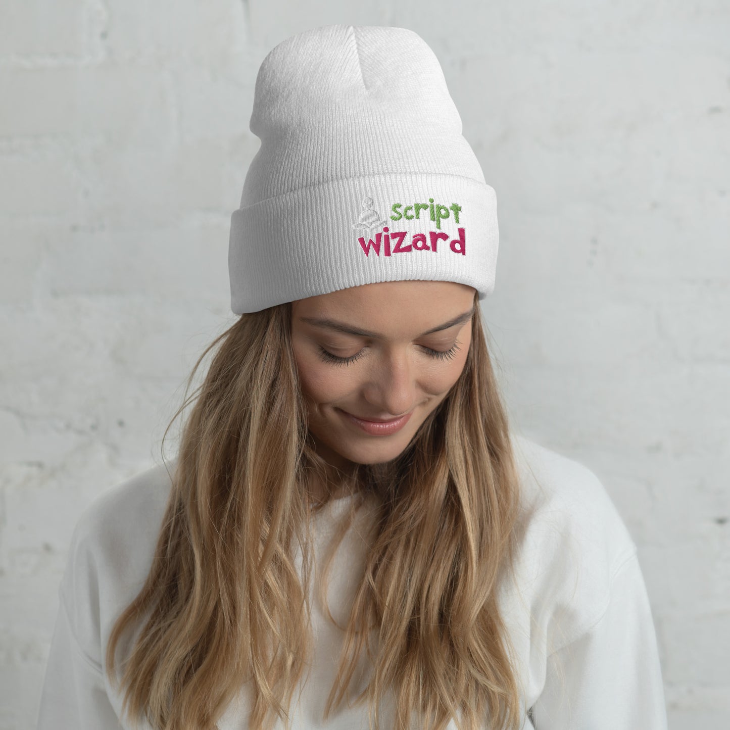 SOTVO Booth Wear: Voice-Over Actor Script Wizard: Classic Stylish Cuffed Beanie