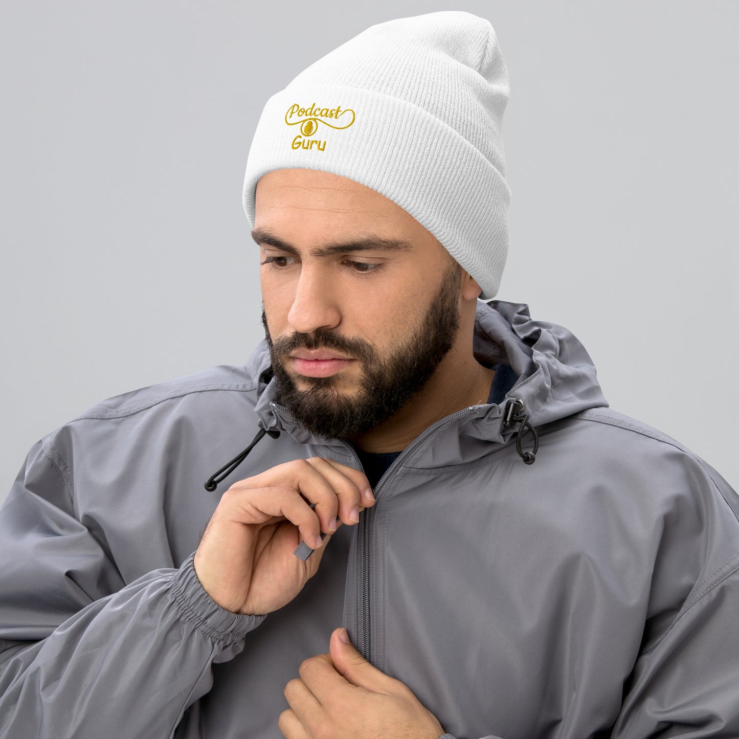 Podcast Guru: Classic Stylish Cuffed Beanie