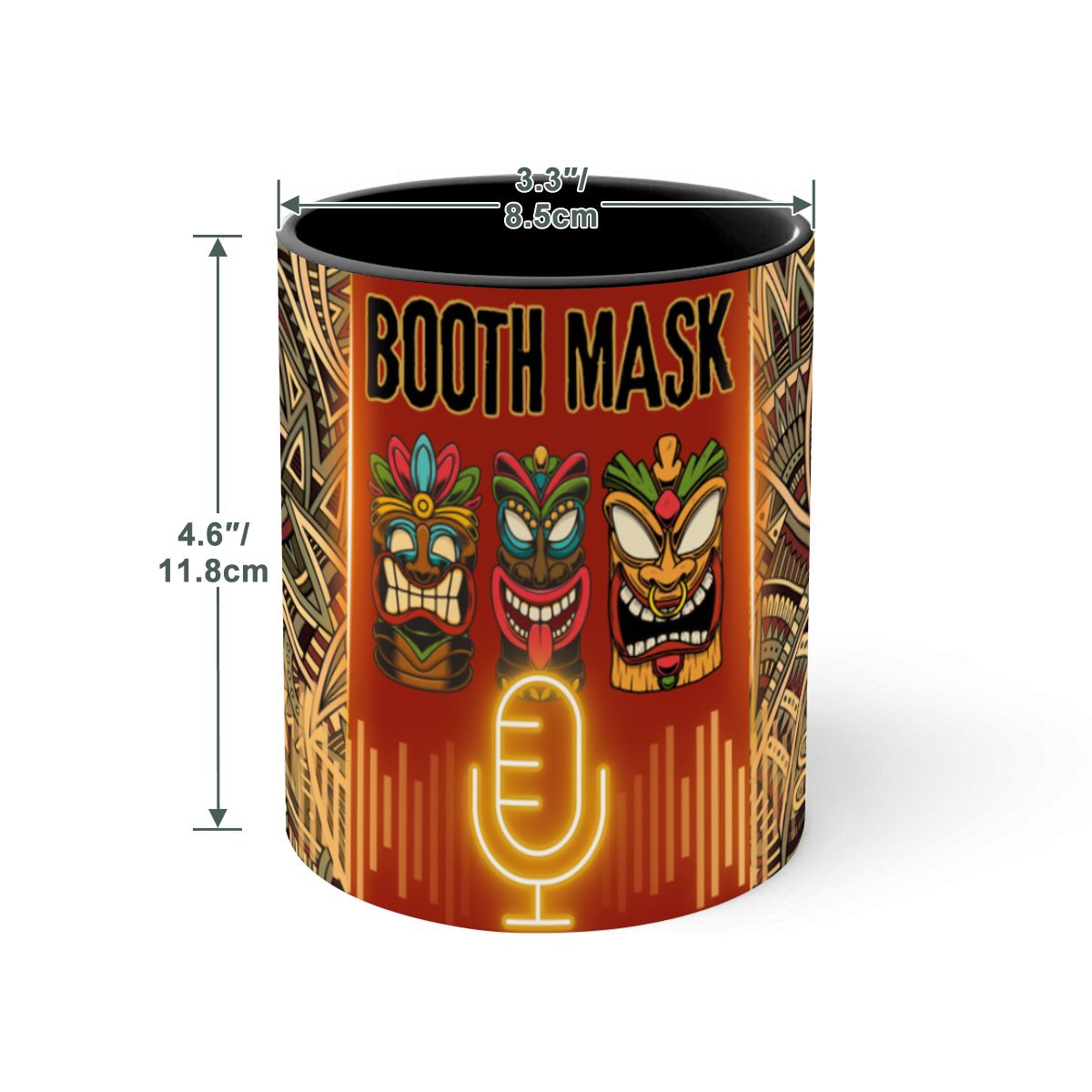Large Colorful Mug (15oz) (Made in USA)