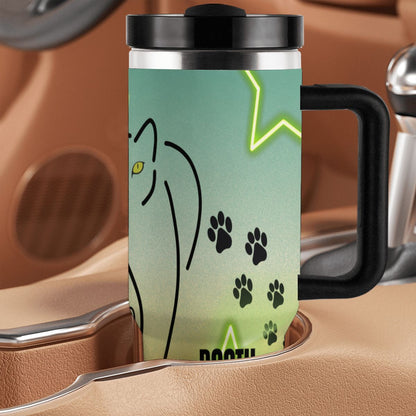 40oz Tumbler with Handle and Straw (Made in USA)