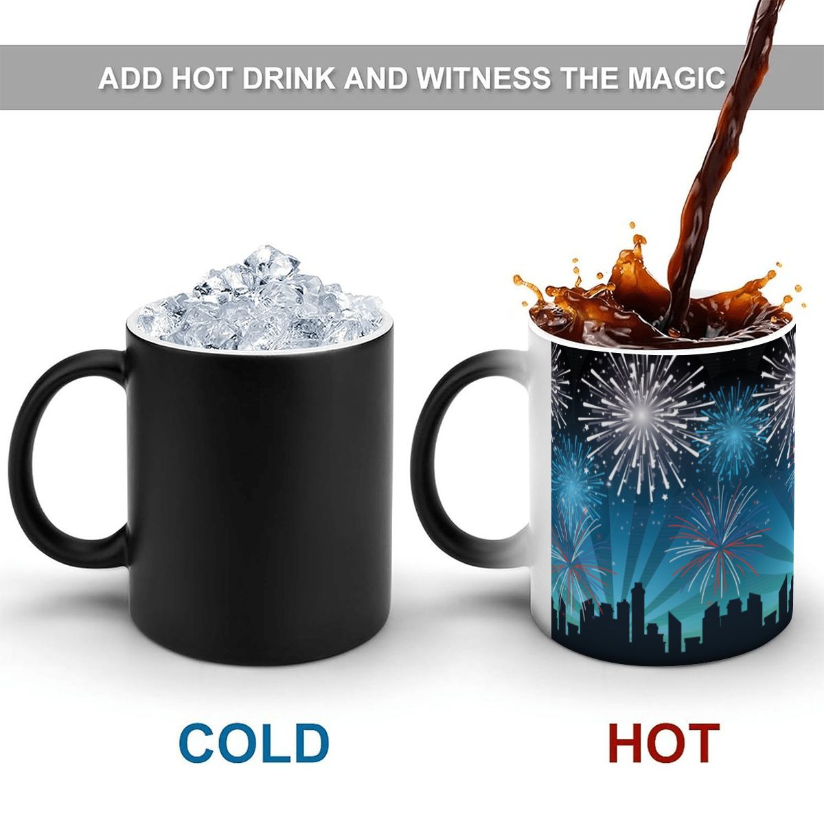 Color Changing Mug (11oz) (Made in USA)