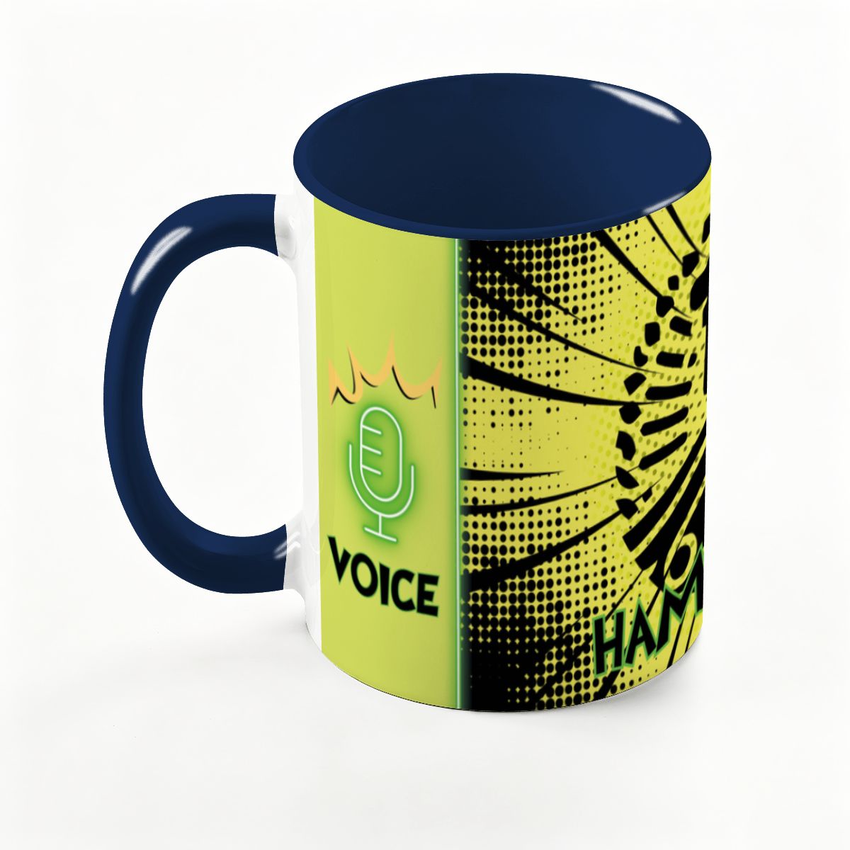 Large Colorful Mug (15oz) (Made in USA)