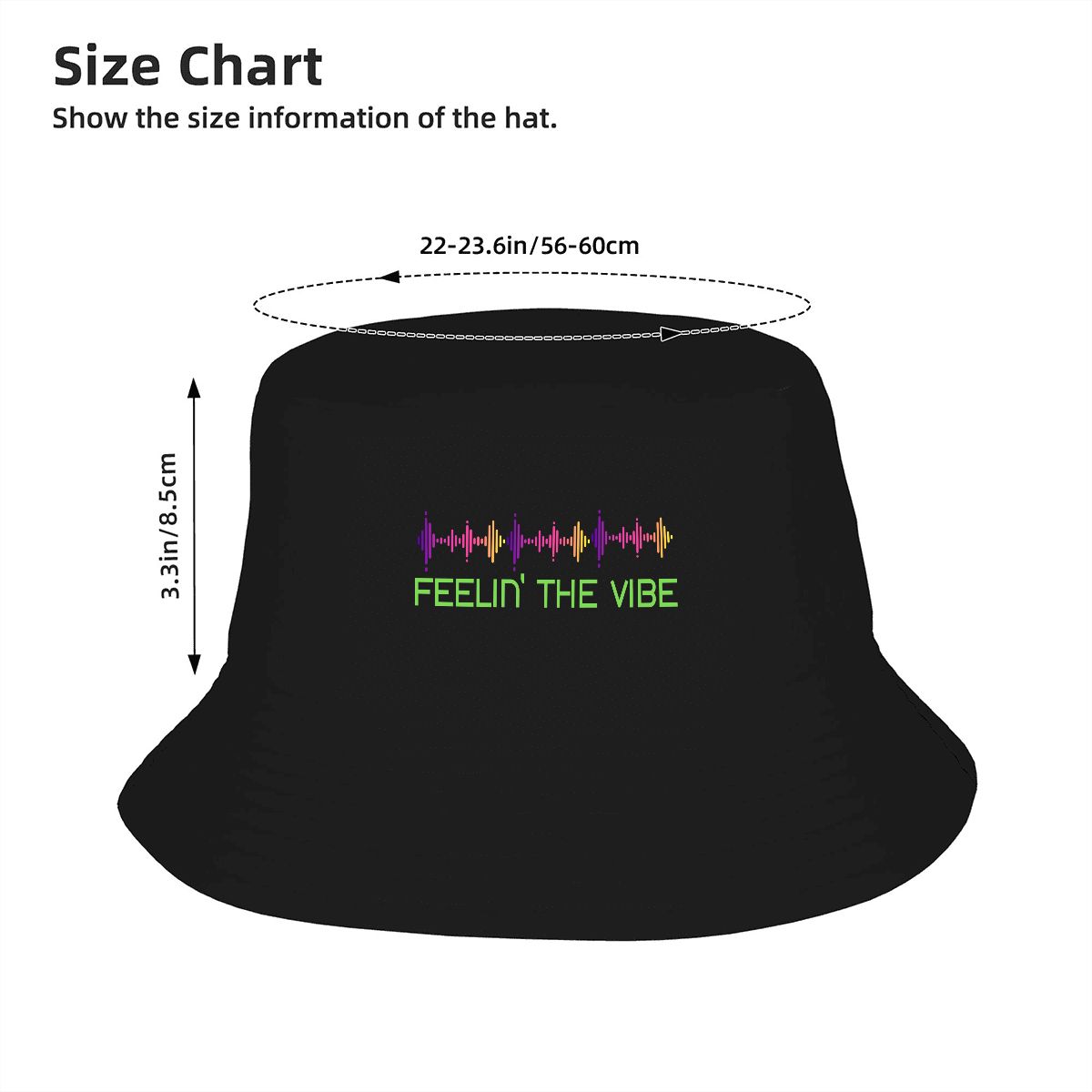 Adult Double Layer Bucket Hat (Made in USA)