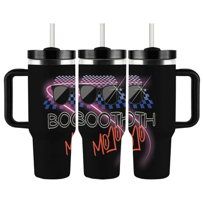 40oz Tumbler with Handle and Straw (Made in USA)