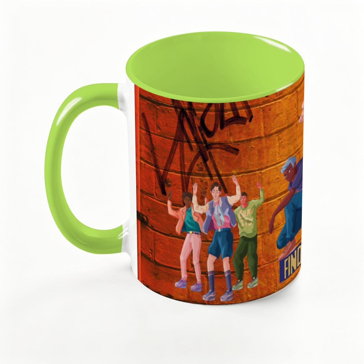Urban Style: Large Classic Ceramic Mug (15oz)