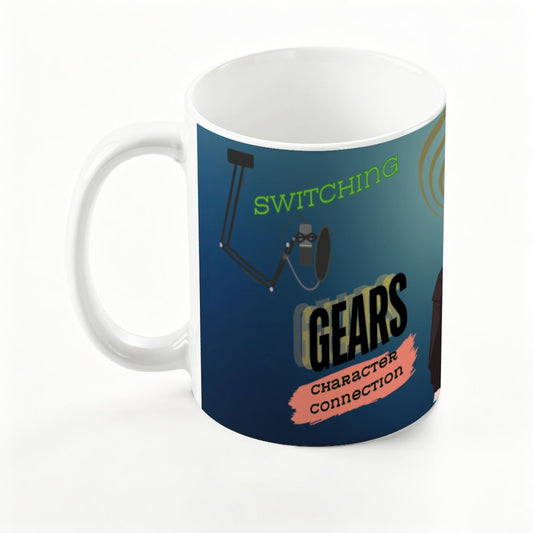 Switching Gears:  Booth Characters: Large Colorful Mug (15oz)
