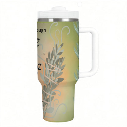 40oz Tumbler with Handle and Straw (Made in USA)