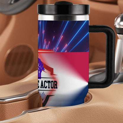 40oz Tumbler with Handle and Straw (Made in USA)