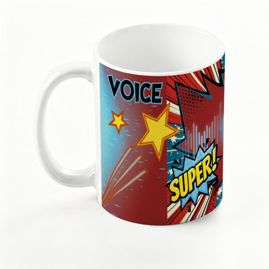 MARVEL COMIC: Large Colorful Mug (15oz)
