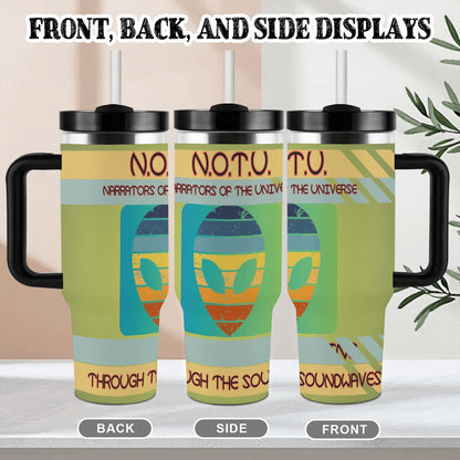 40oz Tumbler with Handle and Straw (Made in USA)