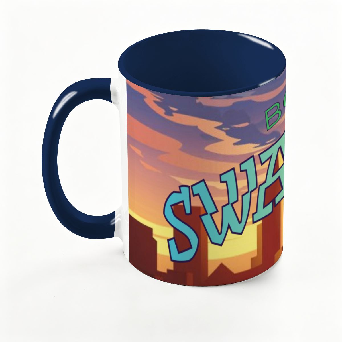 Large Colorful Mug (15oz) (Made in USA)