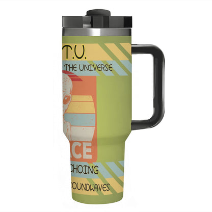 40oz Tumbler with Handle and Straw (Made in USA)