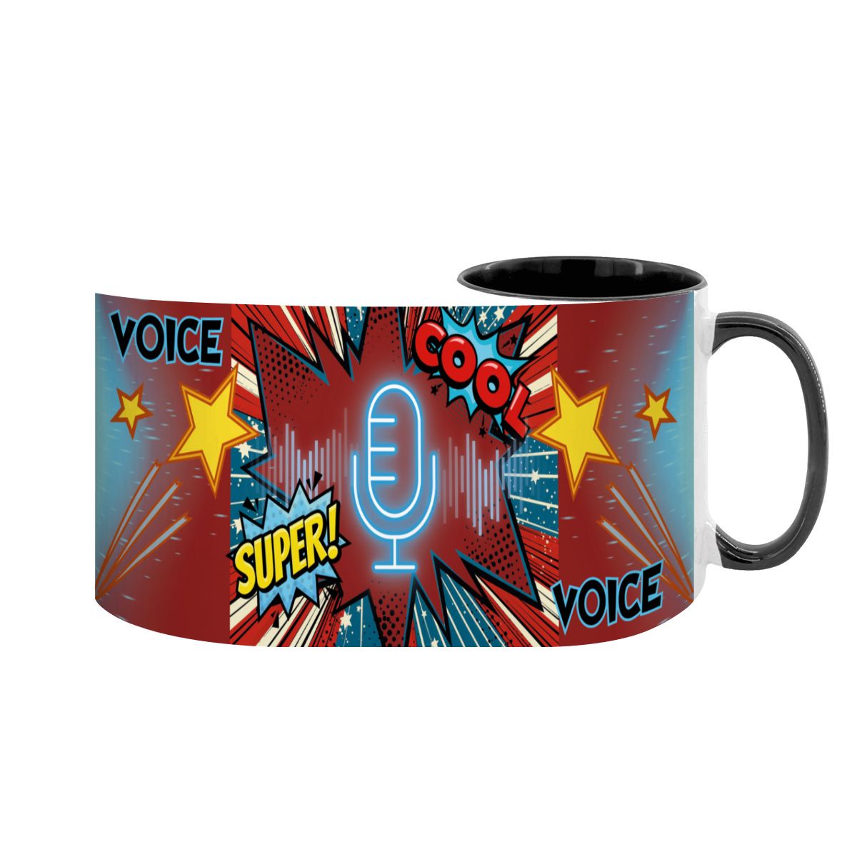 Large Colorful Mug (15oz) (Made in USA)
