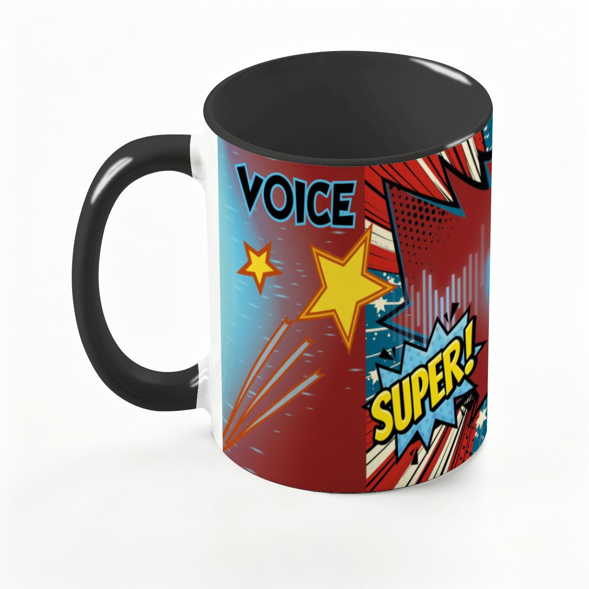 Large Colorful Mug (15oz) (Made in USA)