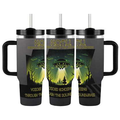 40oz Tumbler with Handle and Straw (Made in USA)